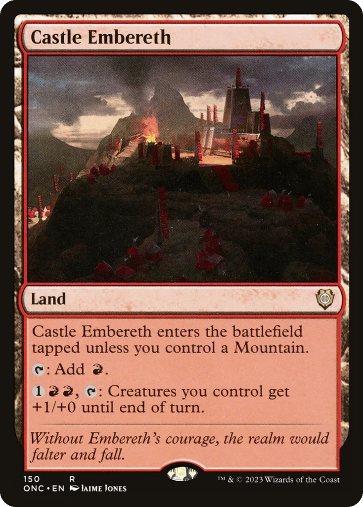 Castle Embereth · Phyrexia: All Will Be One Commander