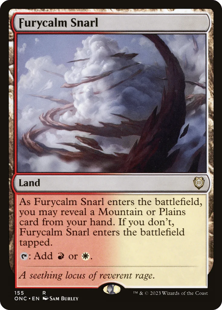 Furycalm Snarl · Phyrexia: All Will Be One Commander