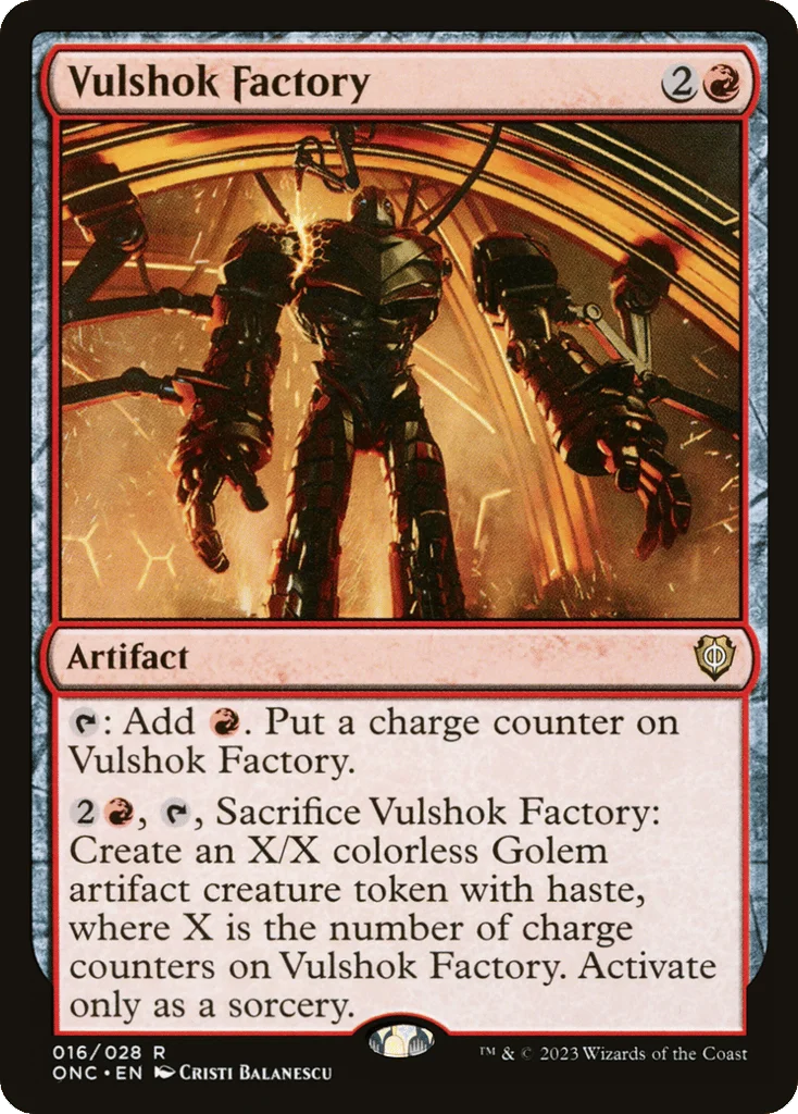 Vulshok Factory · Phyrexia: All Will Be One Commander