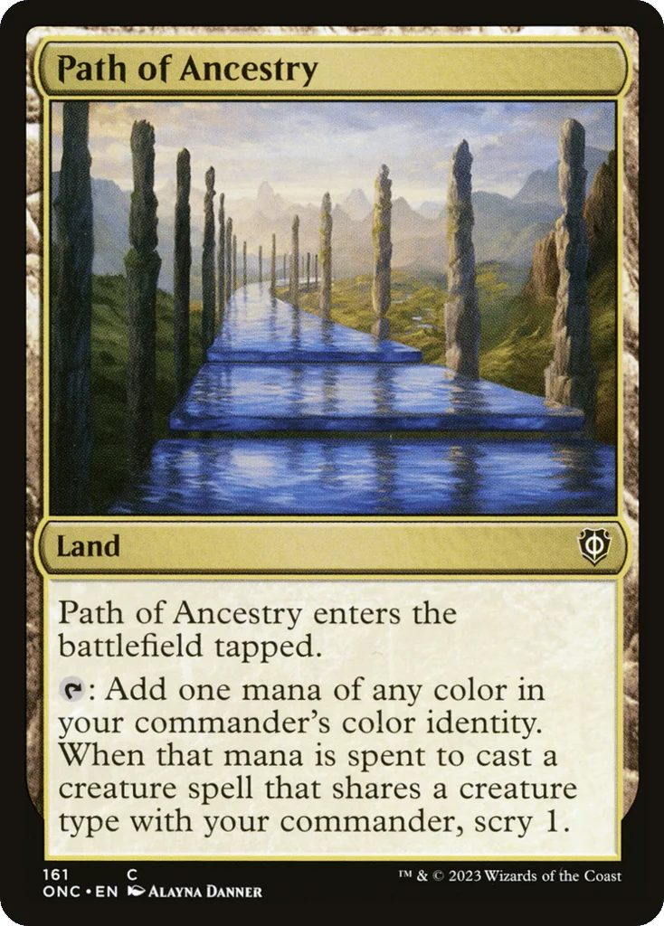 Path of Ancestry · Phyrexia: All Will Be One Commander