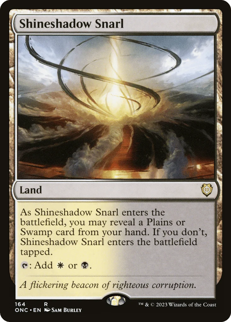 Shineshadow Snarl · Phyrexia: All Will Be One Commander