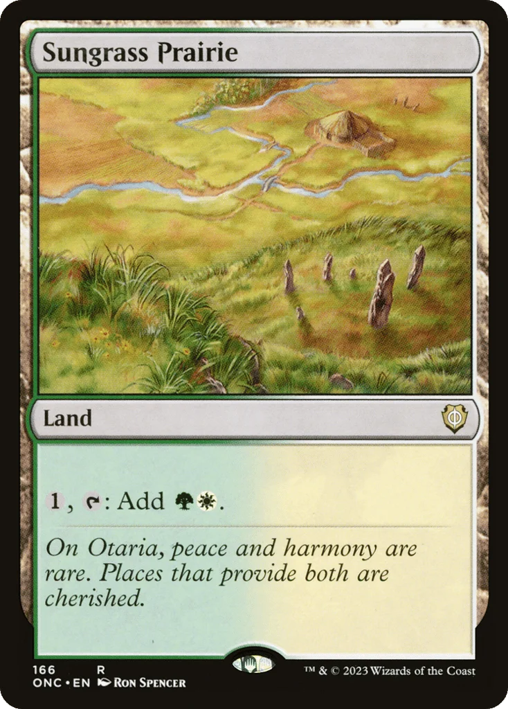 Sungrass Prairie · Phyrexia: All Will Be One Commander