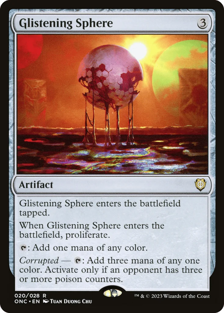 Glistening Sphere · Phyrexia: All Will Be One Commander