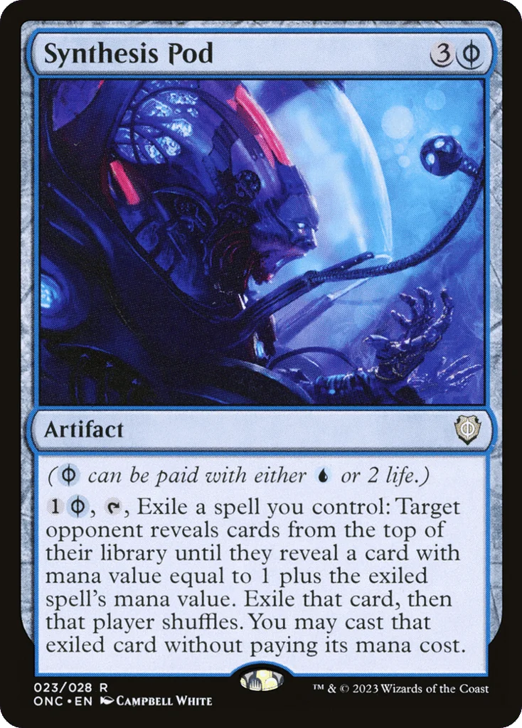 Synthesis Pod · Phyrexia: All Will Be One Commander