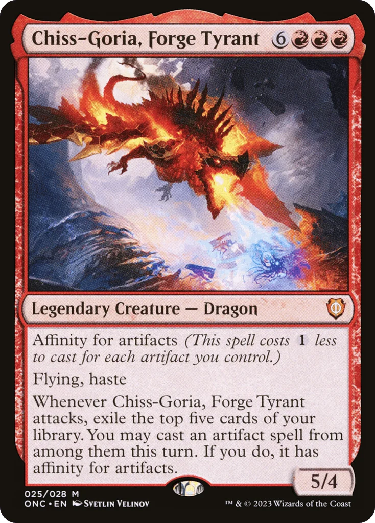 Chiss-Goria, Forge Tyrant · Phyrexia: All Will Be One Commander