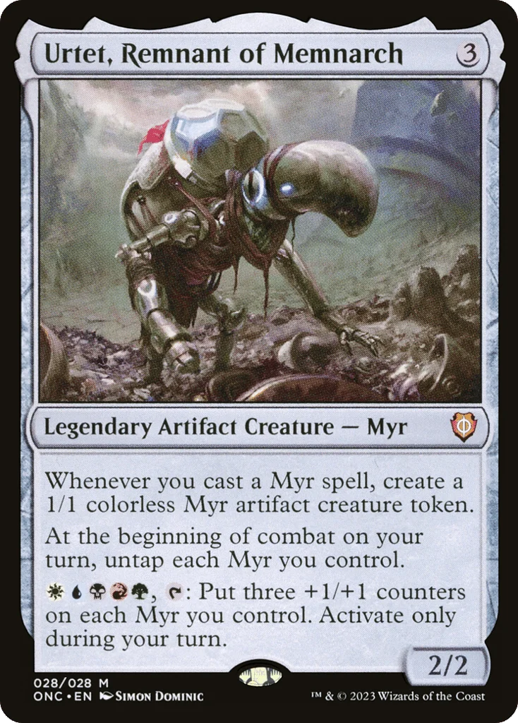 Urtet, Remnant of Memnarch · Phyrexia: All Will Be One Commander