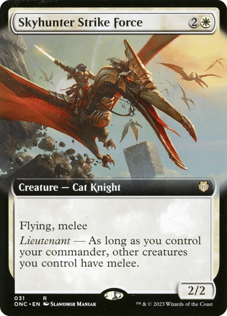 Skyhunter Strike Force · Phyrexia: All Will Be One Commander