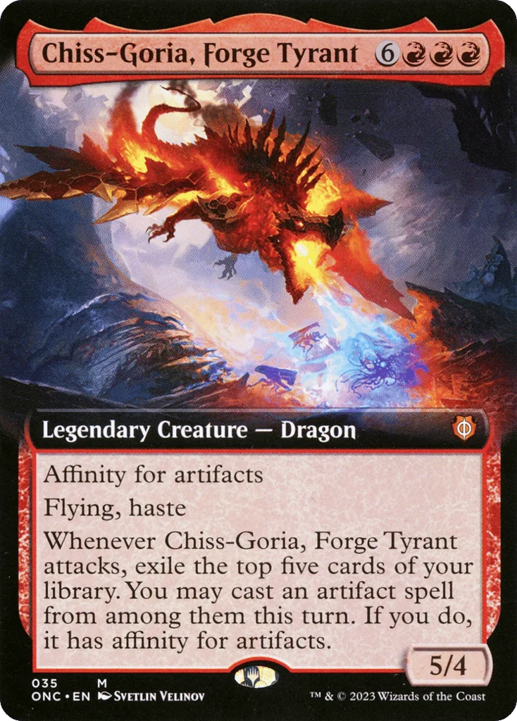 Chiss-Goria, Forge Tyrant · Phyrexia: All Will Be One Commander