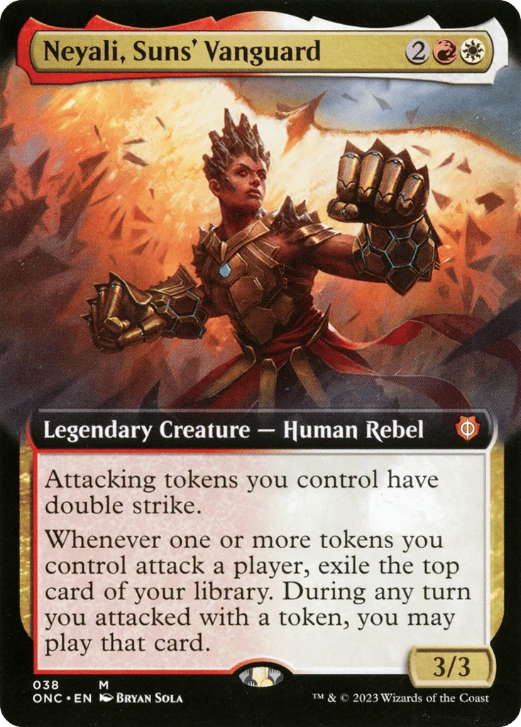 Neyali, Suns' Vanguard · Phyrexia: All Will Be One Commander