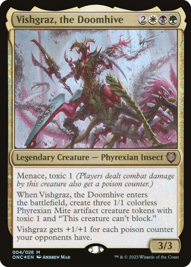 Vishgraz, the Doomhive · Phyrexia: All Will Be One Commander