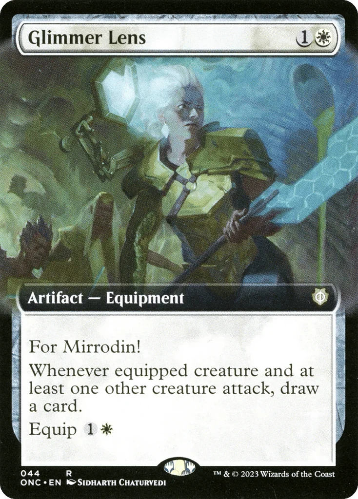 Glimmer Lens · Phyrexia: All Will Be One Commander