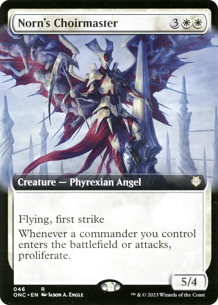Norn's Choirmaster · Phyrexia: All Will Be One Commander