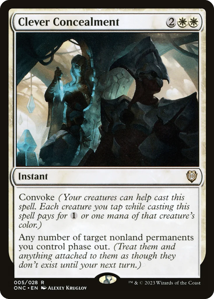 Clever Concealment · Phyrexia: All Will Be One Commander