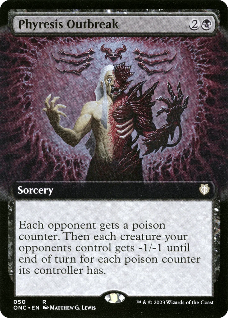 Phyresis Outbreak · Phyrexia: All Will Be One Commander