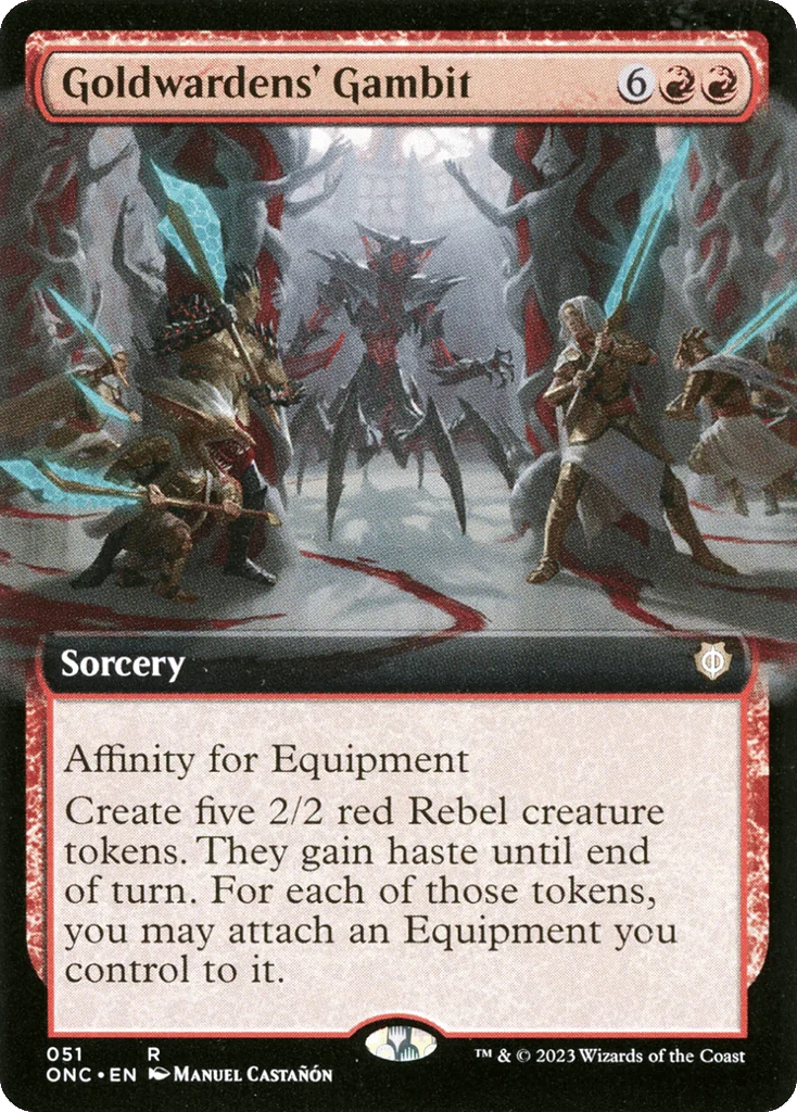 Goldwardens' Gambit · Phyrexia: All Will Be One Commander