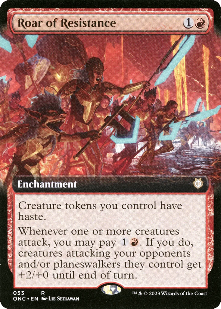 Roar of Resistance · Phyrexia: All Will Be One Commander