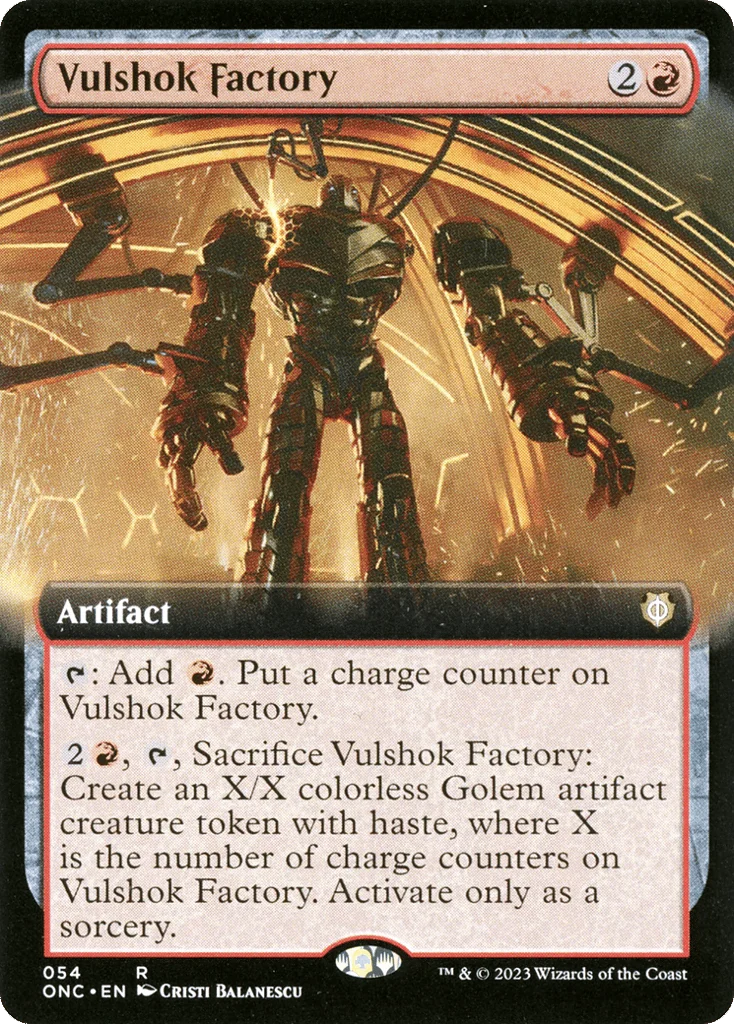 Vulshok Factory · Phyrexia: All Will Be One Commander