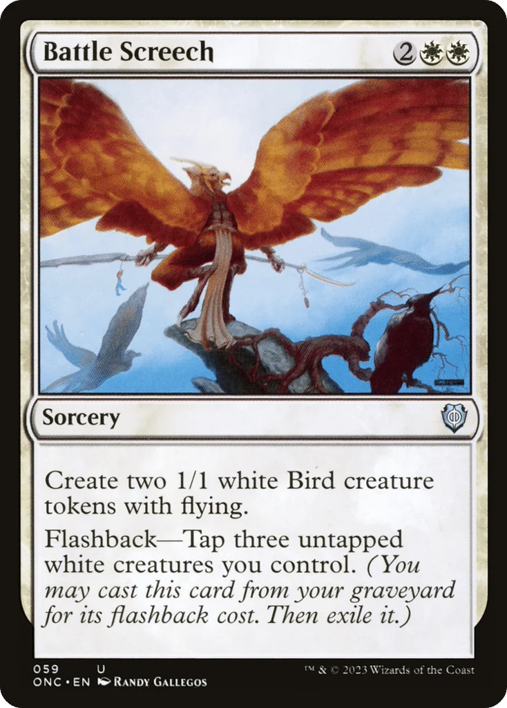 Battle Screech · Phyrexia: All Will Be One Commander