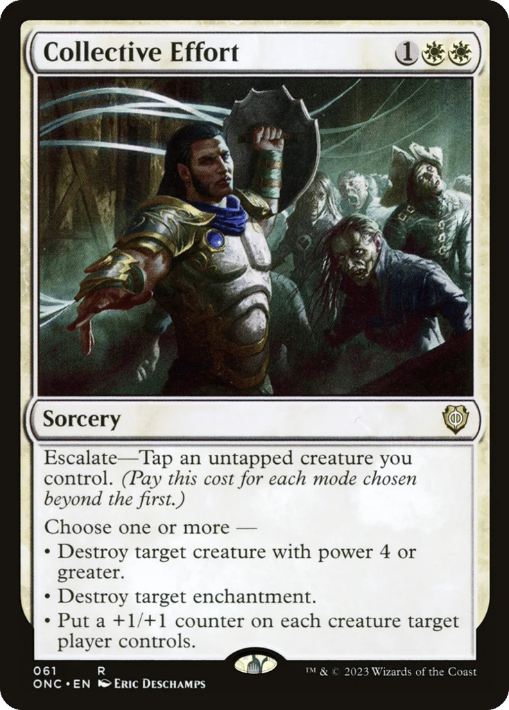 Collective Effort · Phyrexia: All Will Be One Commander