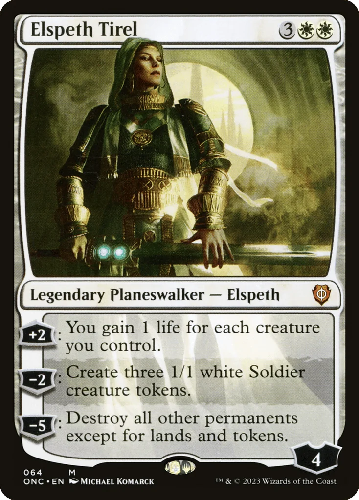 Elspeth Tirel · Phyrexia: All Will Be One Commander