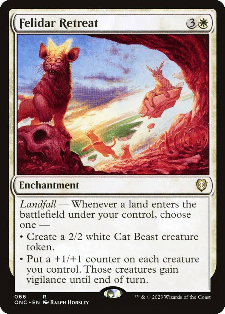 Felidar Retreat · Phyrexia: All Will Be One Commander