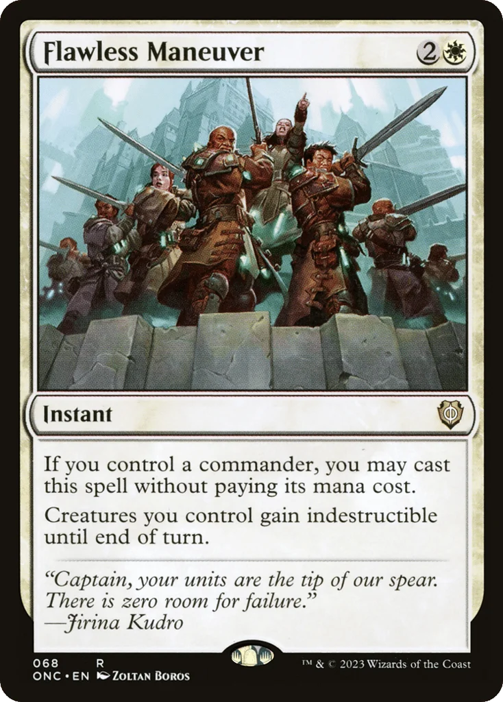 Flawless Maneuver · Phyrexia: All Will Be One Commander