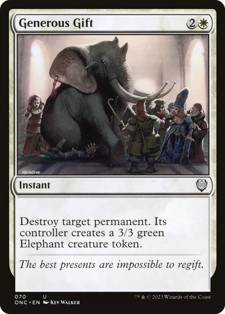 Generous Gift · Phyrexia: All Will Be One Commander