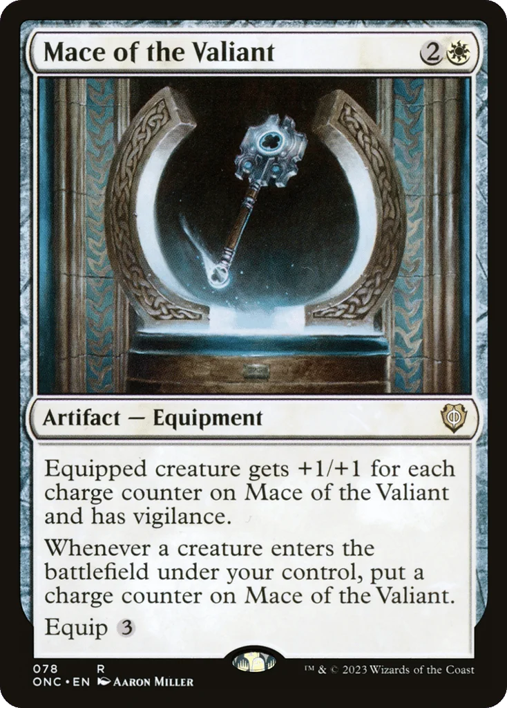 Mace of the Valiant · Phyrexia: All Will Be One Commander