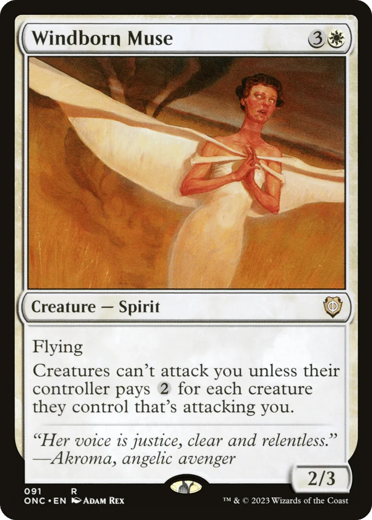 Windborn Muse · Phyrexia: All Will Be One Commander