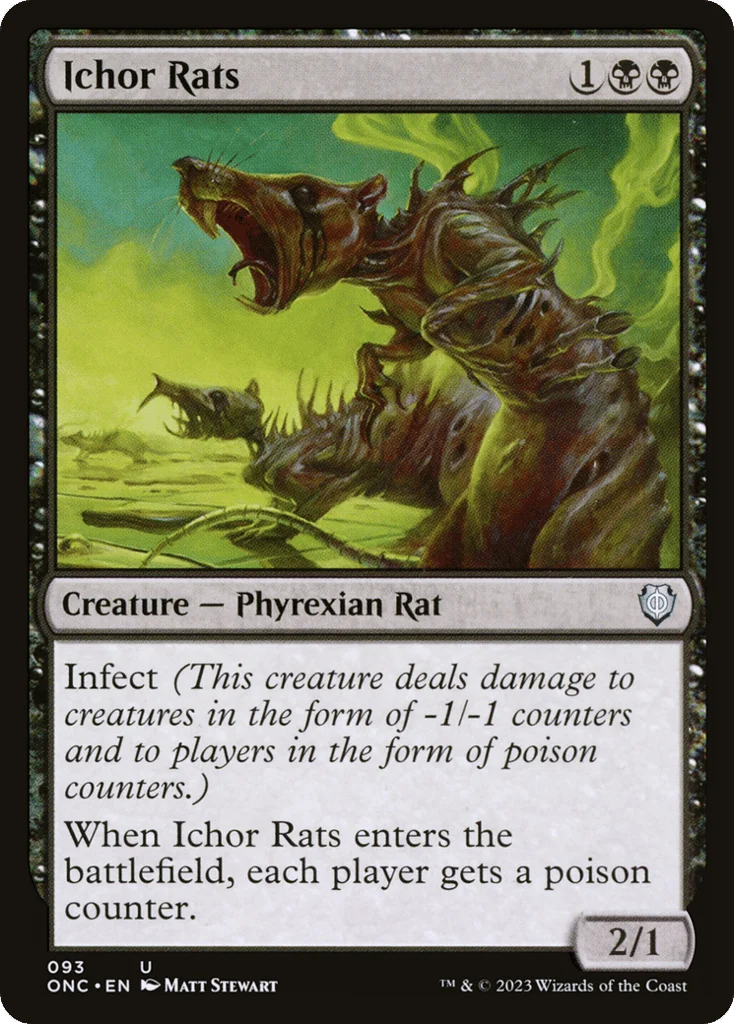 Ichor Rats · Phyrexia: All Will Be One Commander
