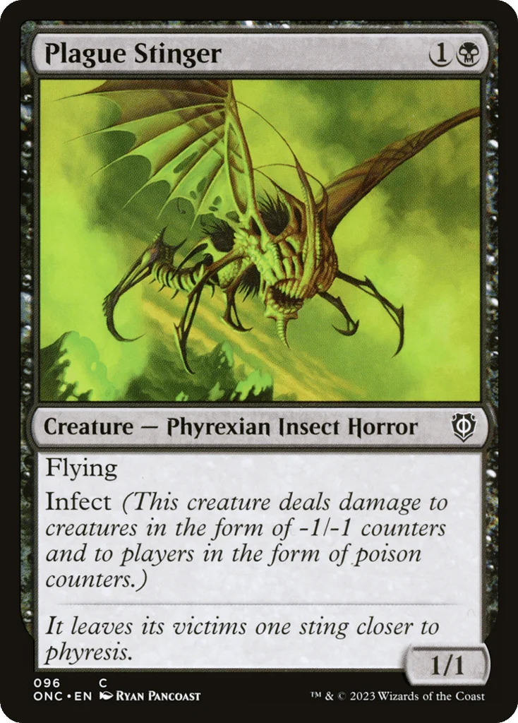 Plague Stinger · Phyrexia: All Will Be One Commander