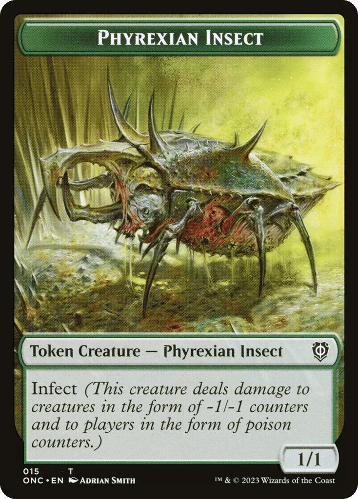 Phyrexian Insect · Phyrexia: All Will Be One Commander