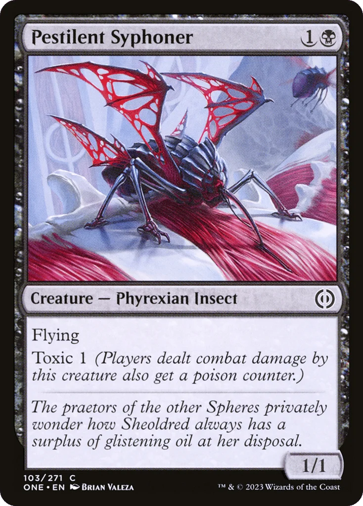 Pestilent Syphoner · Phyrexia: All Will Be One