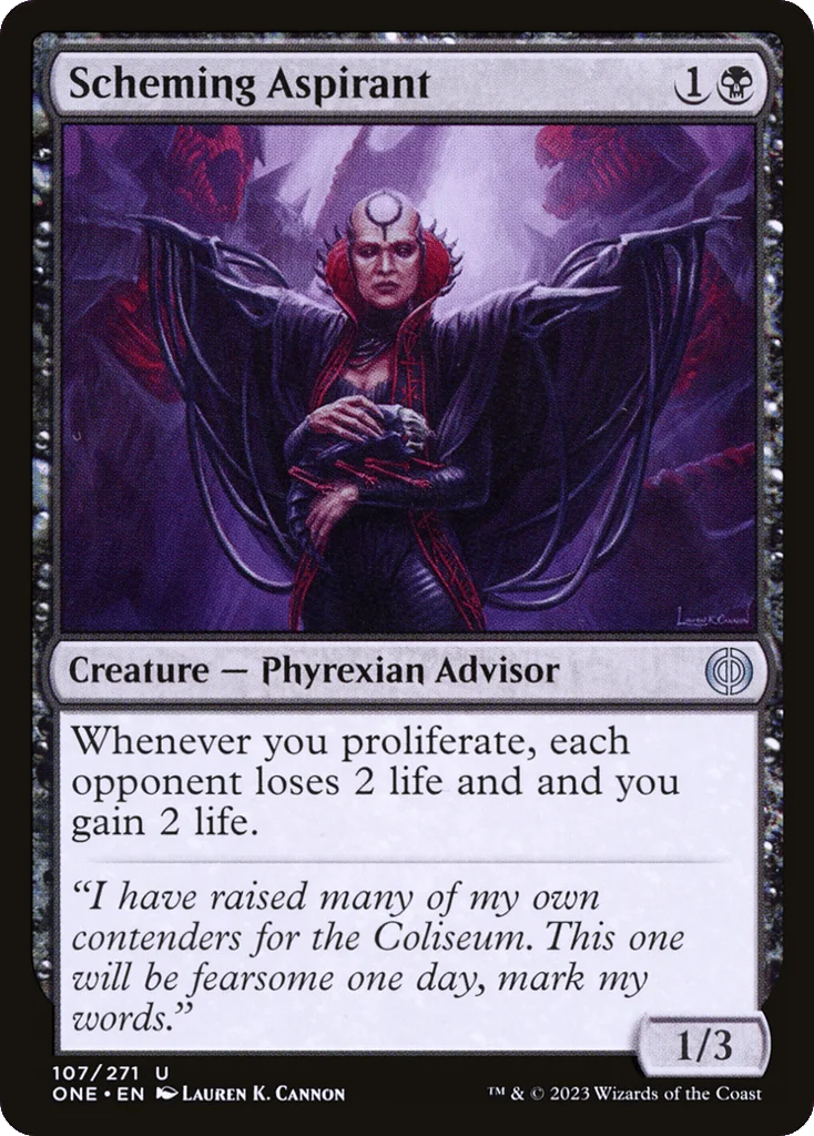 Scheming Aspirant · Phyrexia: All Will Be One