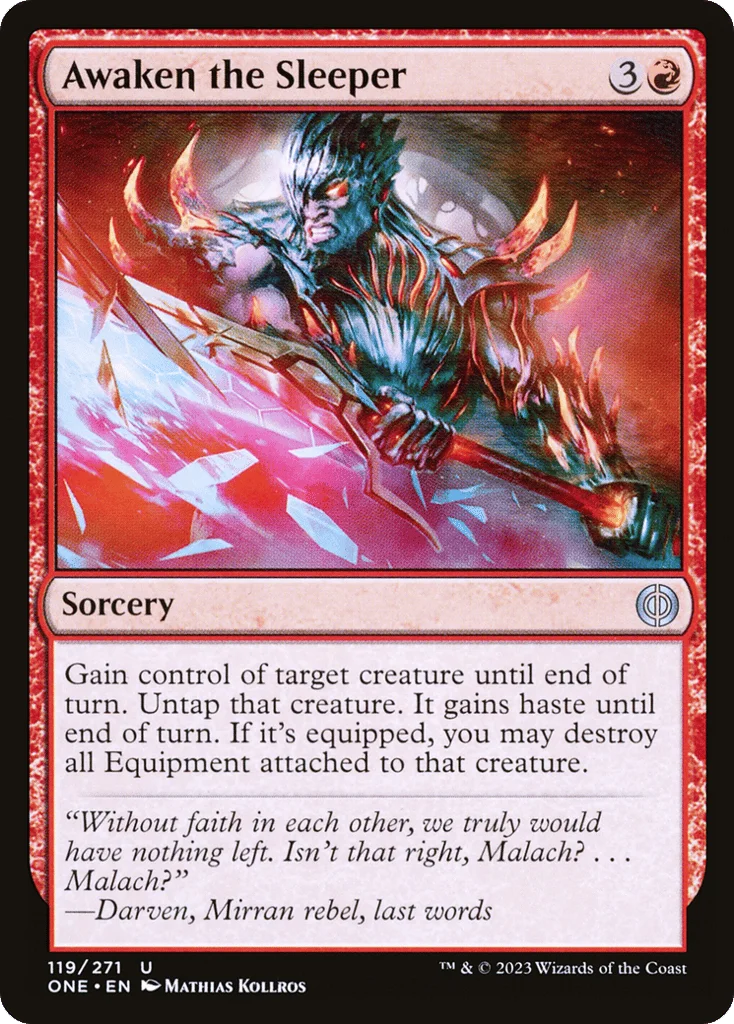 Awaken the Sleeper · Phyrexia: All Will Be One