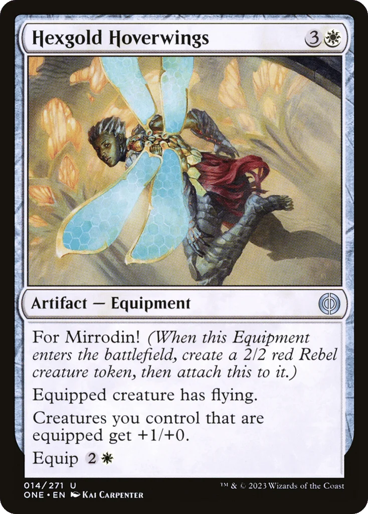 Hexgold Hoverwings · Phyrexia: All Will Be One