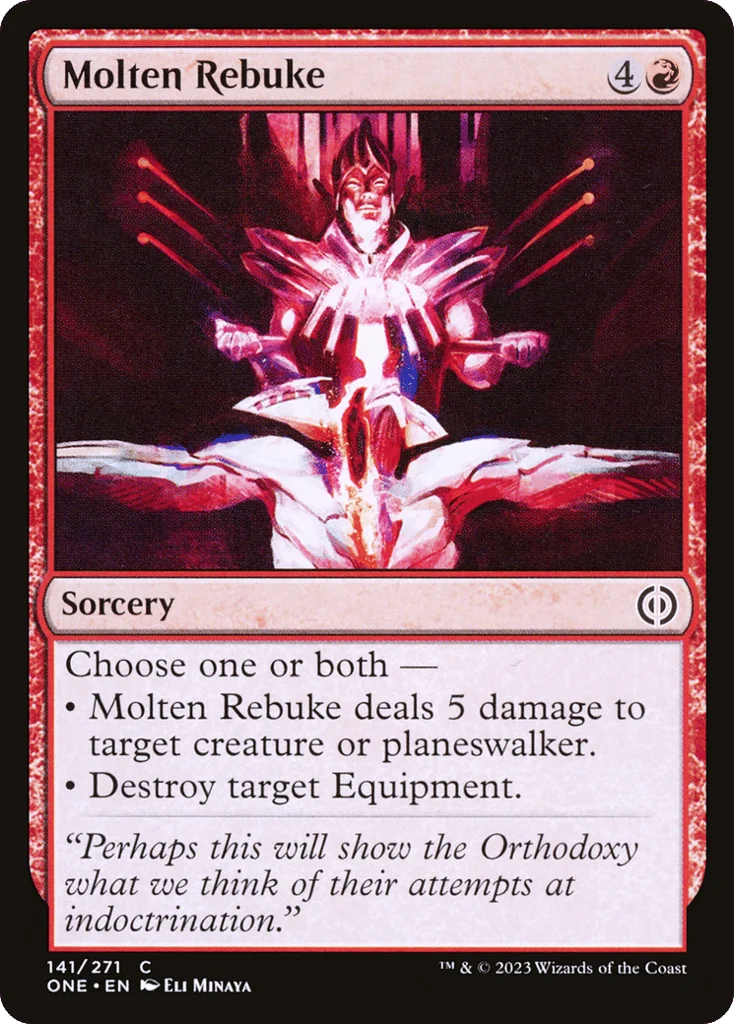 Molten Rebuke · Phyrexia: All Will Be One