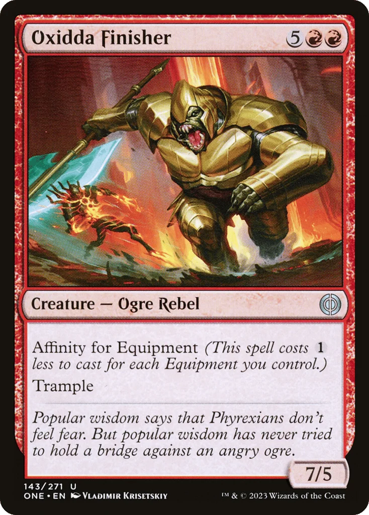 Oxidda Finisher · Phyrexia: All Will Be One