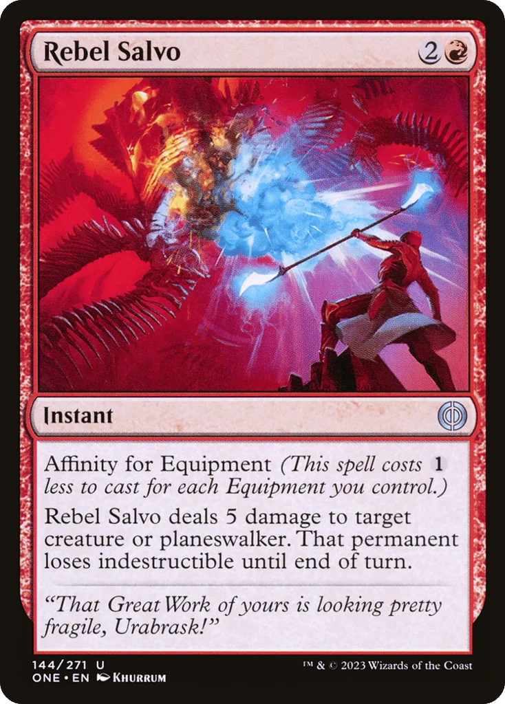 Rebel Salvo · Phyrexia: All Will Be One