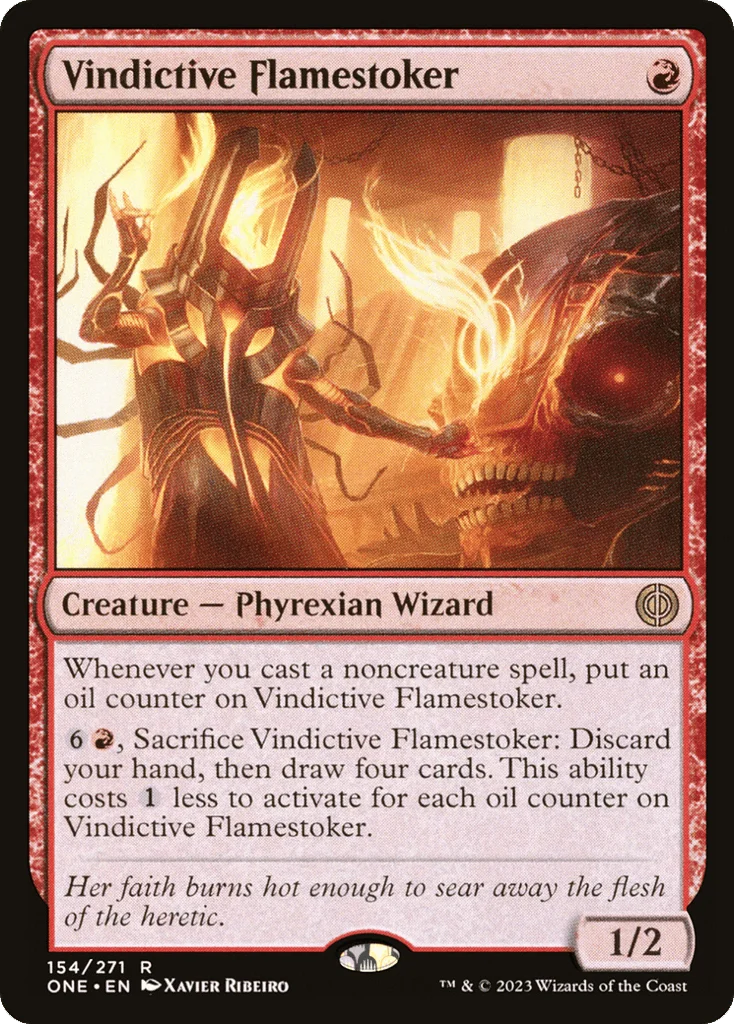 Vindictive Flamestoker · Phyrexia: All Will Be One