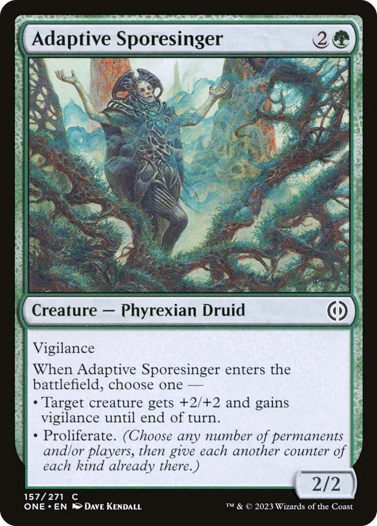 Adaptive Sporesinger · Phyrexia: All Will Be One