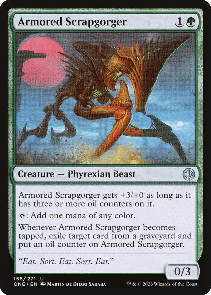 Armored Scrapgorger · Phyrexia: All Will Be One