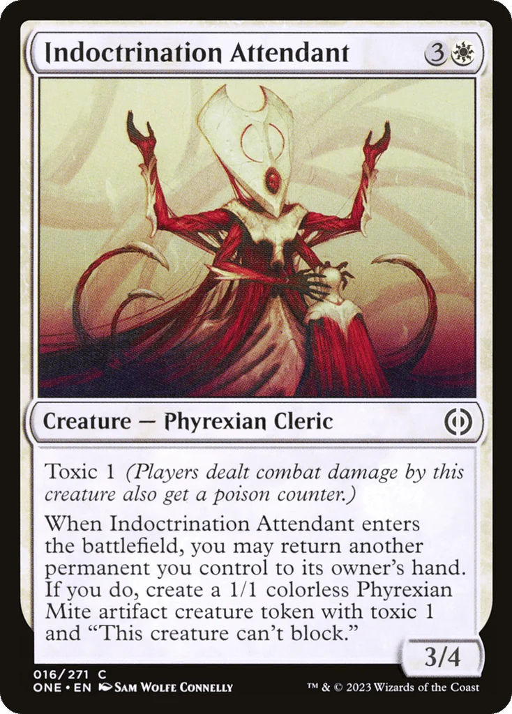 Indoctrination Attendant · Phyrexia: All Will Be One