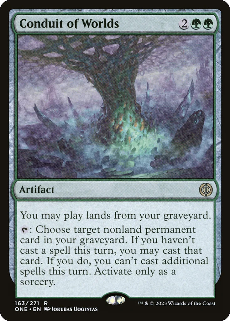 Conduit of Worlds · Phyrexia: All Will Be One