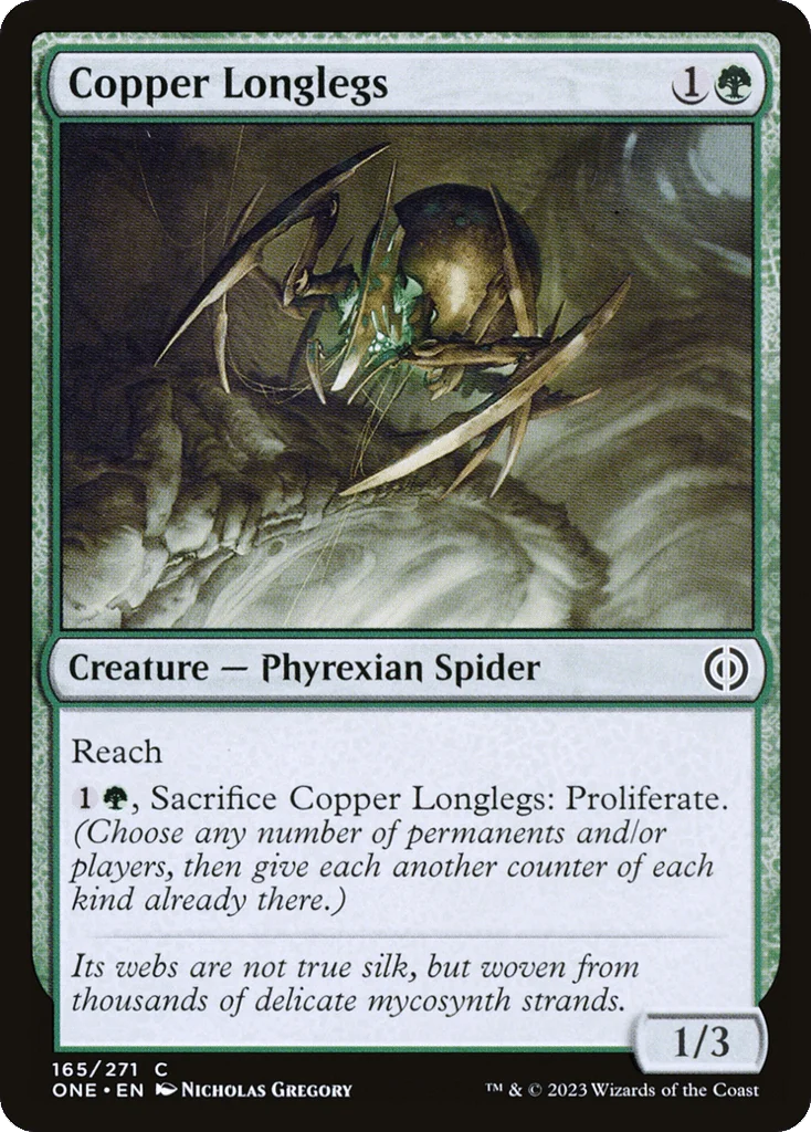 Copper Longlegs · Phyrexia: All Will Be One