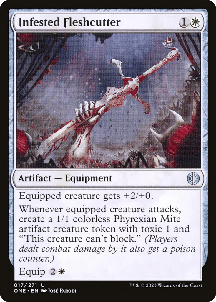 Infested Fleshcutter · Phyrexia: All Will Be One
