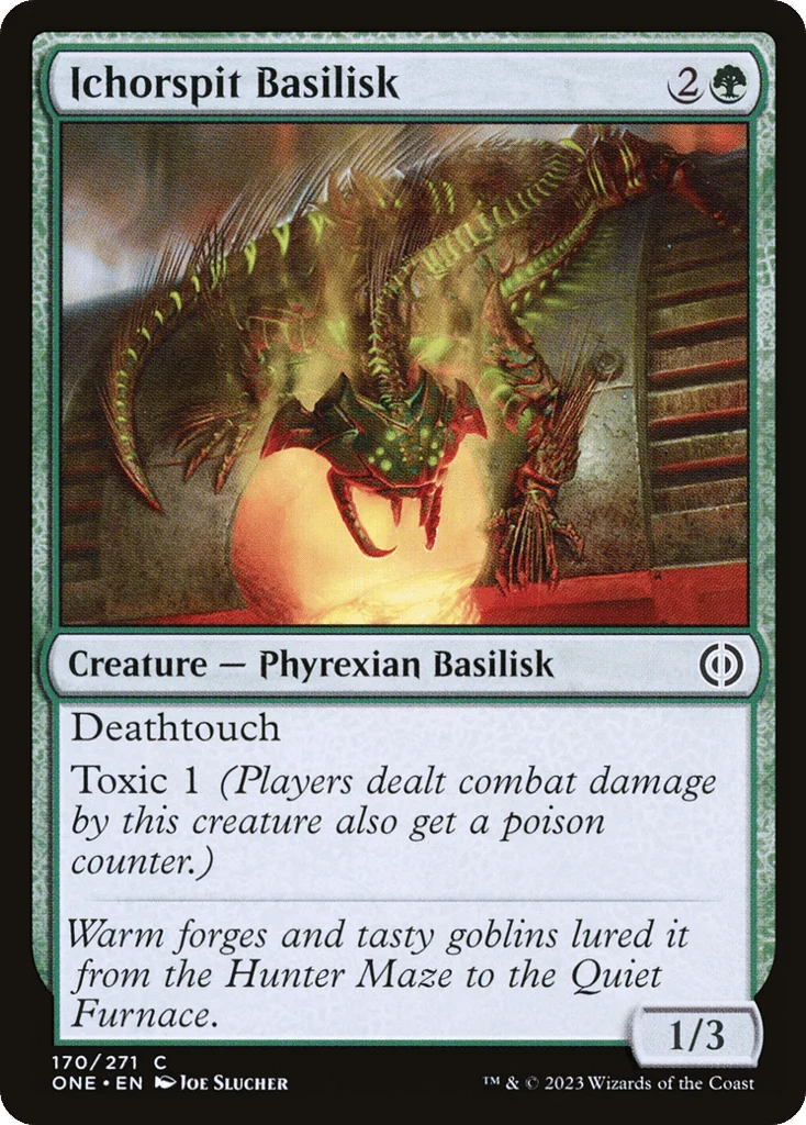Ichorspit Basilisk · Phyrexia: All Will Be One