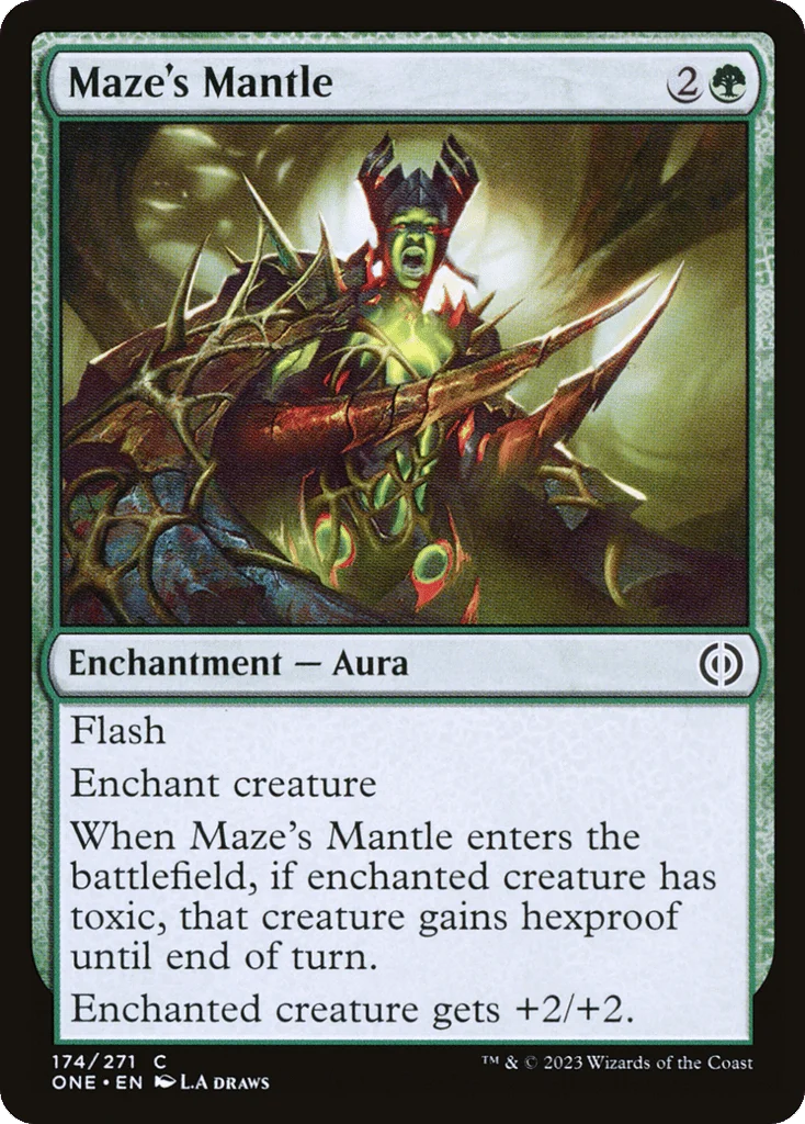 Maze's Mantle · Phyrexia: All Will Be One