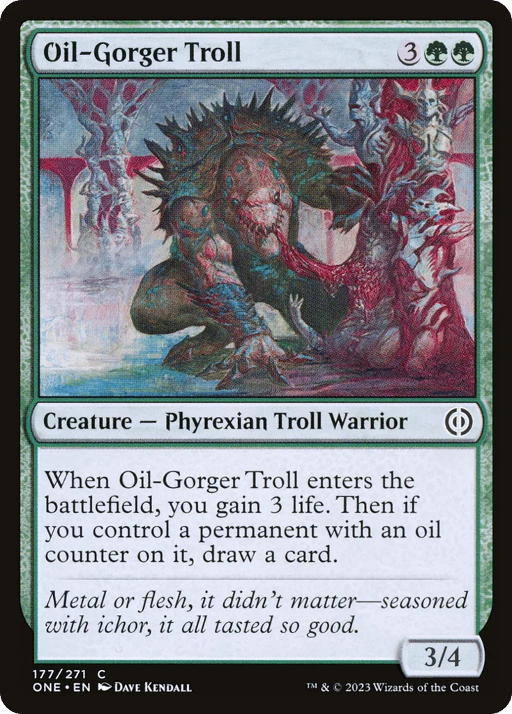 Oil-Gorger Troll · Phyrexia: All Will Be One