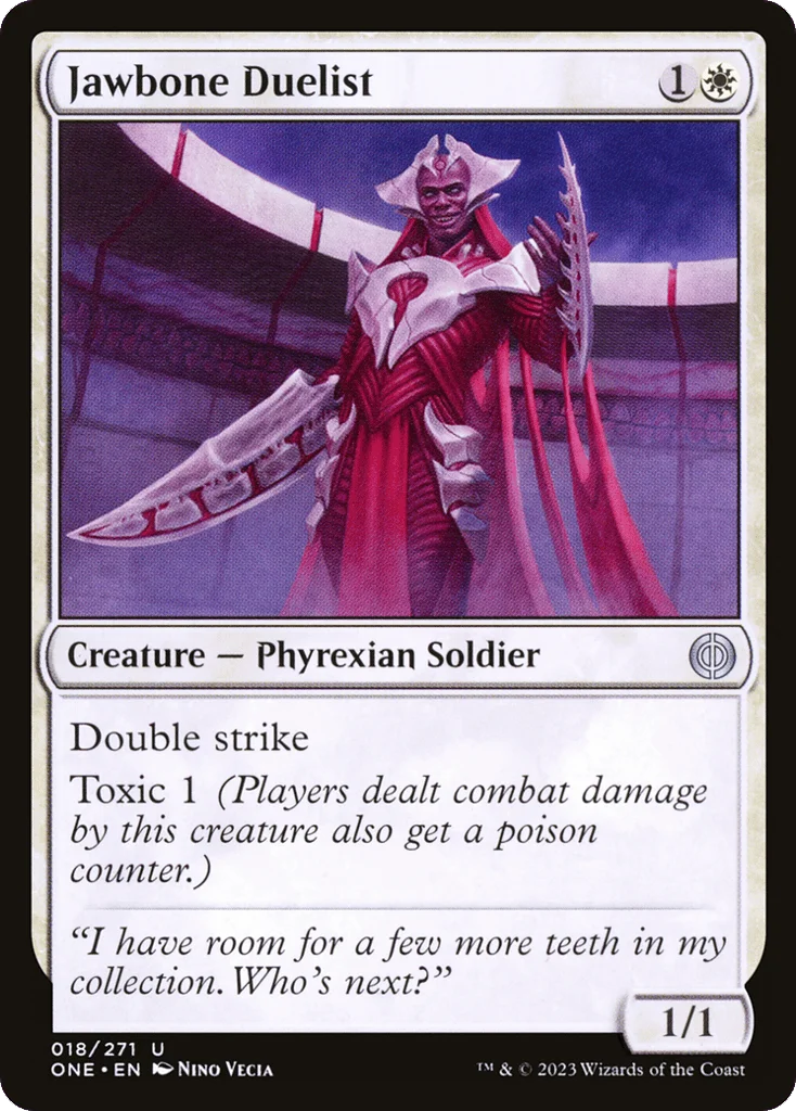 Jawbone Duelist · Phyrexia: All Will Be One